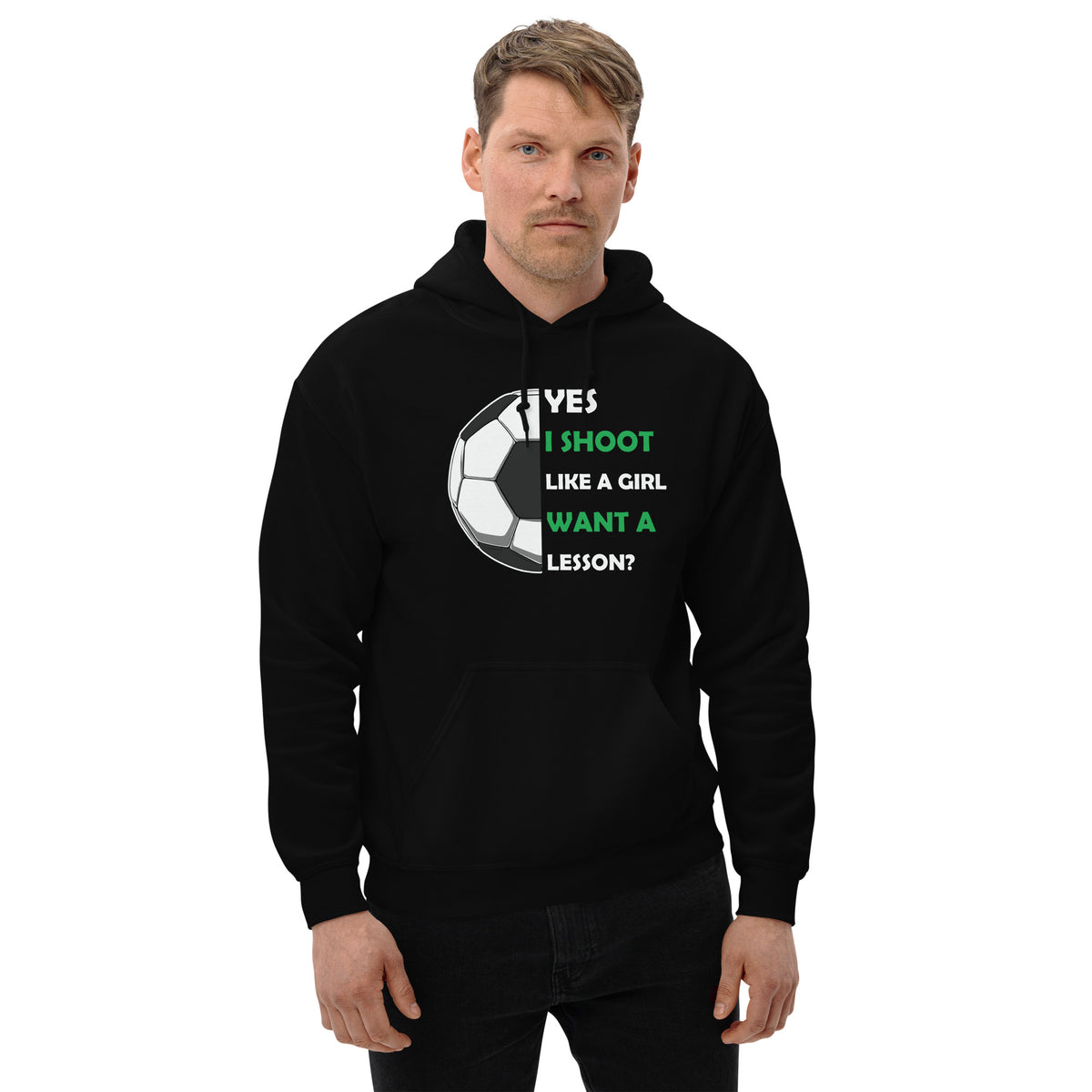 I Shoot Like a Girl Unisex Hoodie