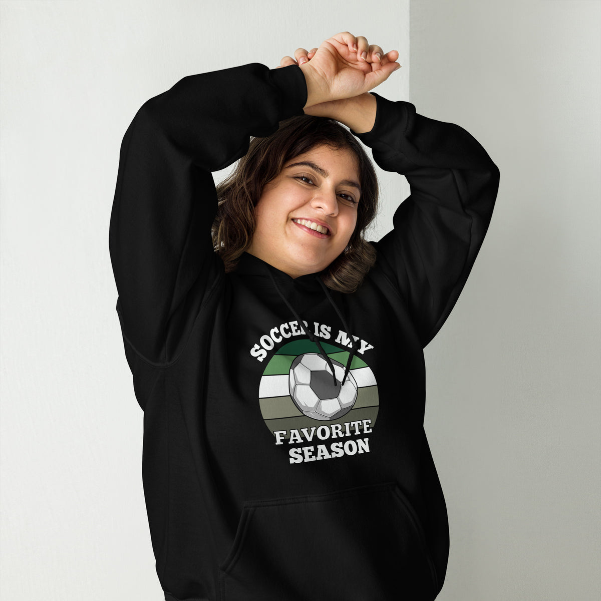 Soccer is My Favorite Season Unisex Hoodie