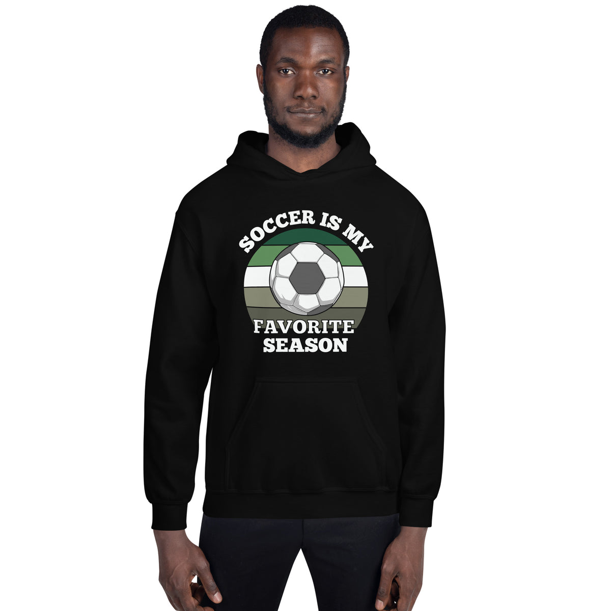 Soccer is My Favorite Season Unisex Hoodie