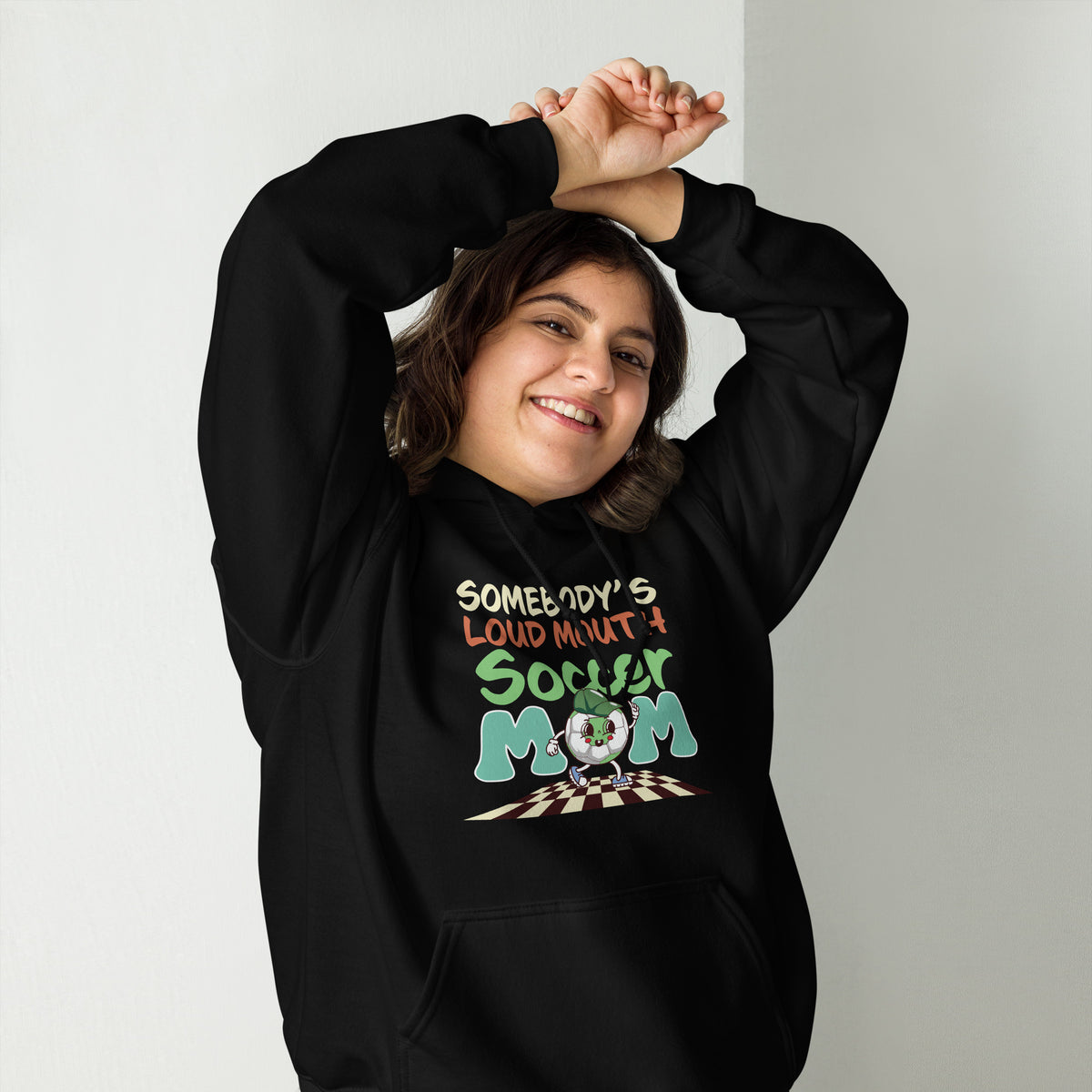 Loud Mouth Soccer Mom Unisex Hoodie