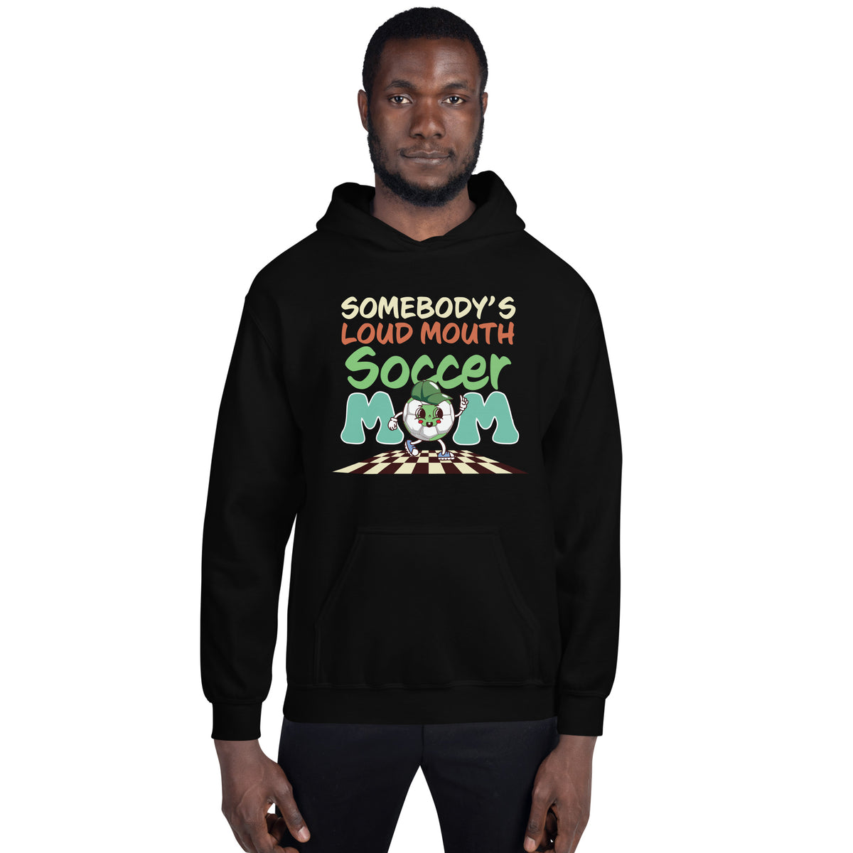 Loud Mouth Soccer Mom Unisex Hoodie