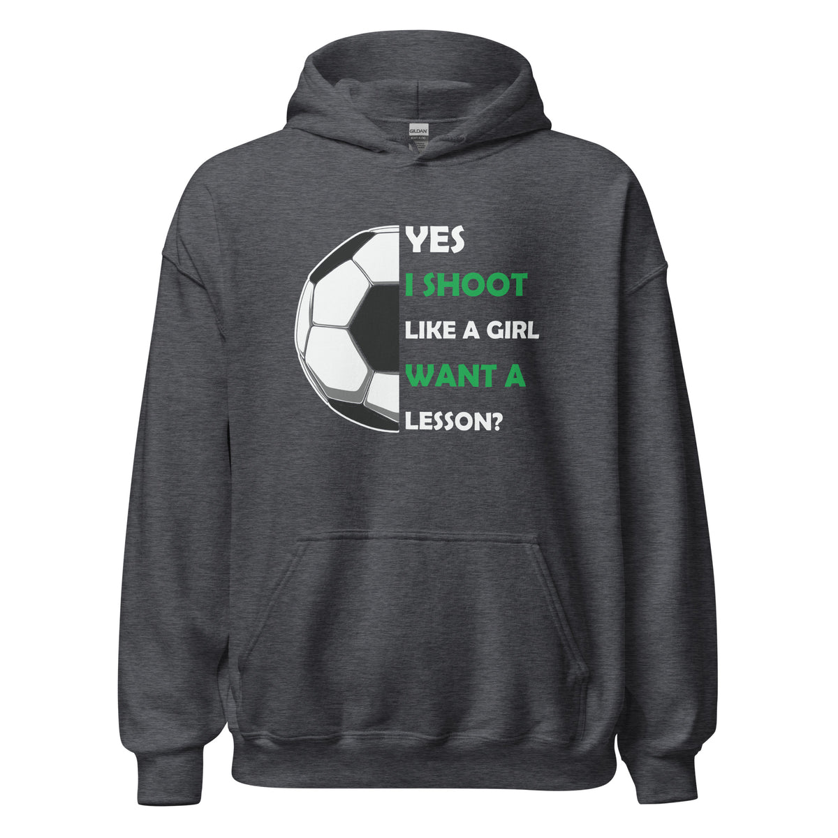 I Shoot Like a Girl Unisex Hoodie