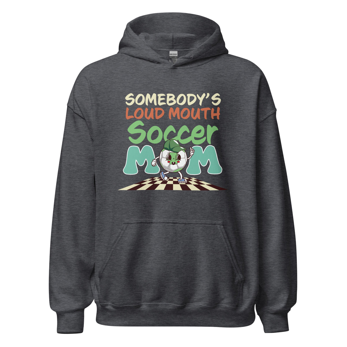 Loud Mouth Soccer Mom Unisex Hoodie