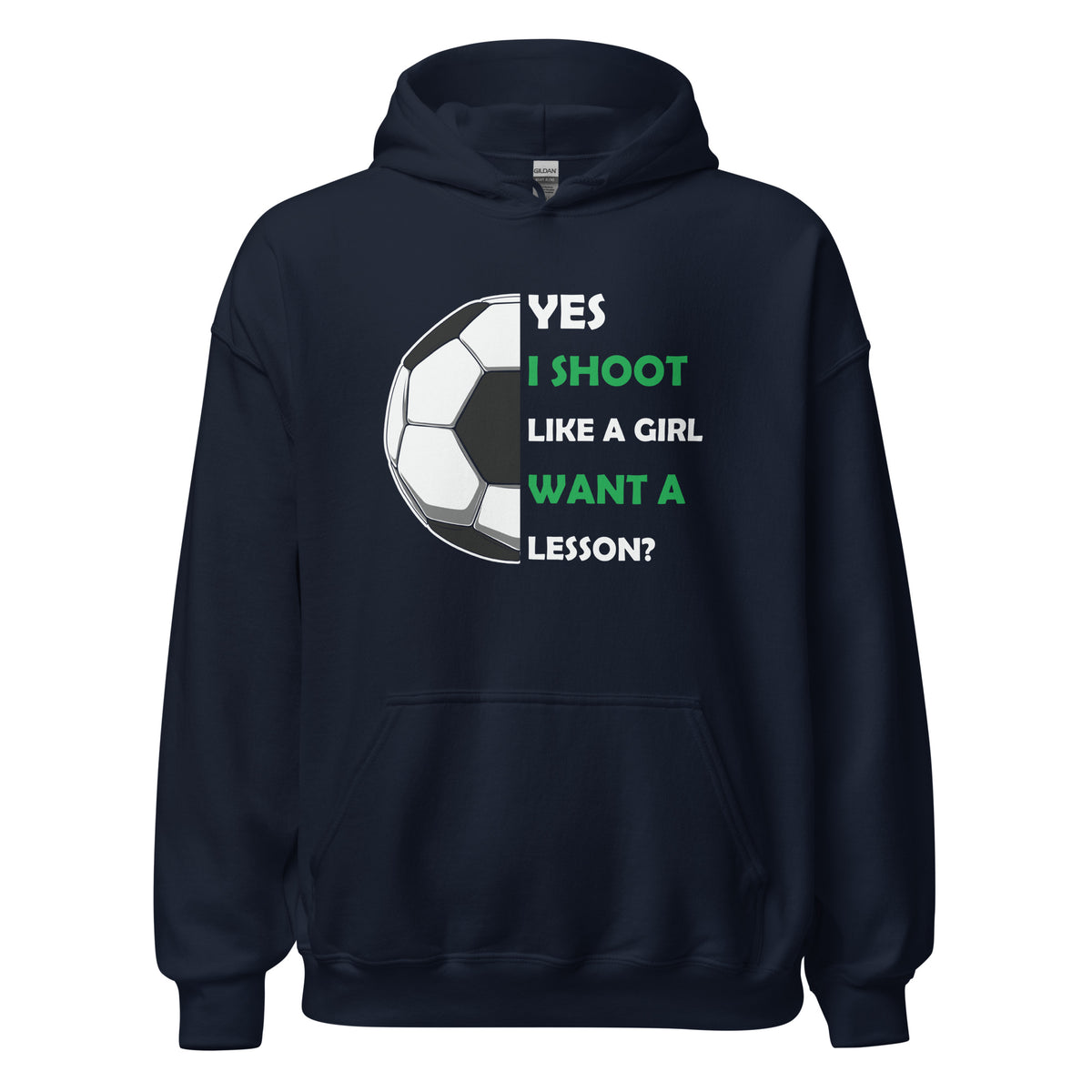 I Shoot Like a Girl Unisex Hoodie