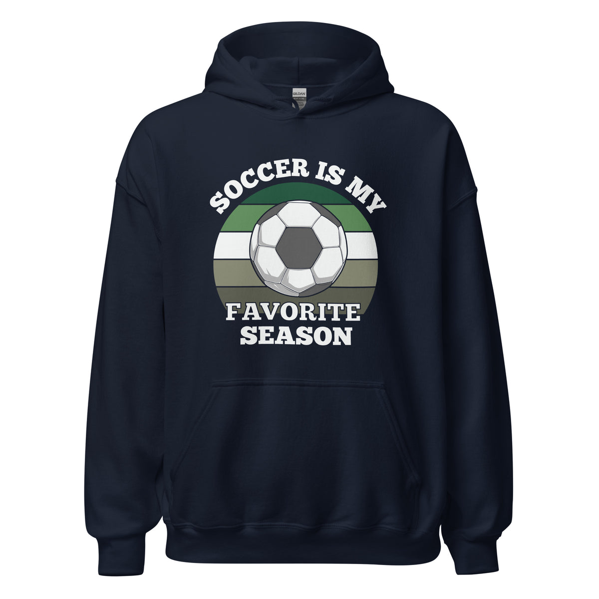 Soccer is My Favorite Season Unisex Hoodie