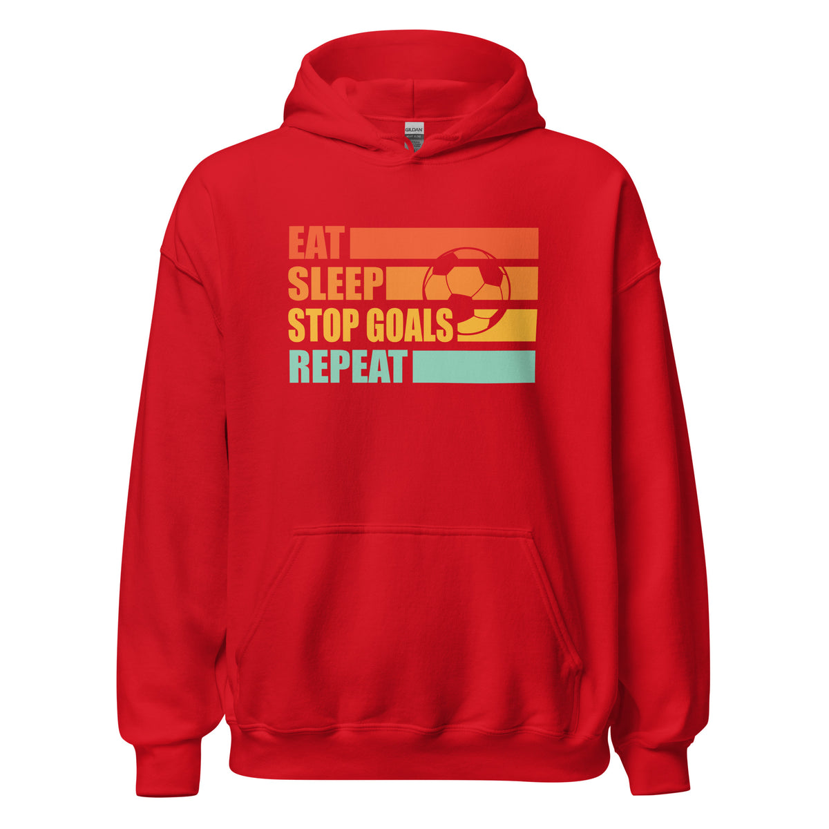 Eat Sleep Stop Goals Repeat Unisex Hoodie