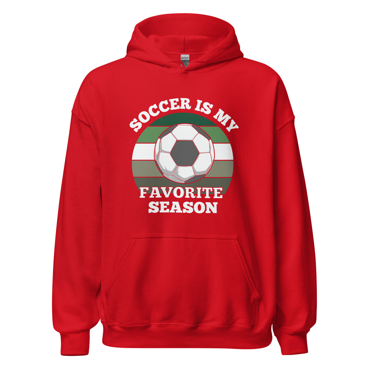 Soccer is My Favorite Season Unisex Hoodie