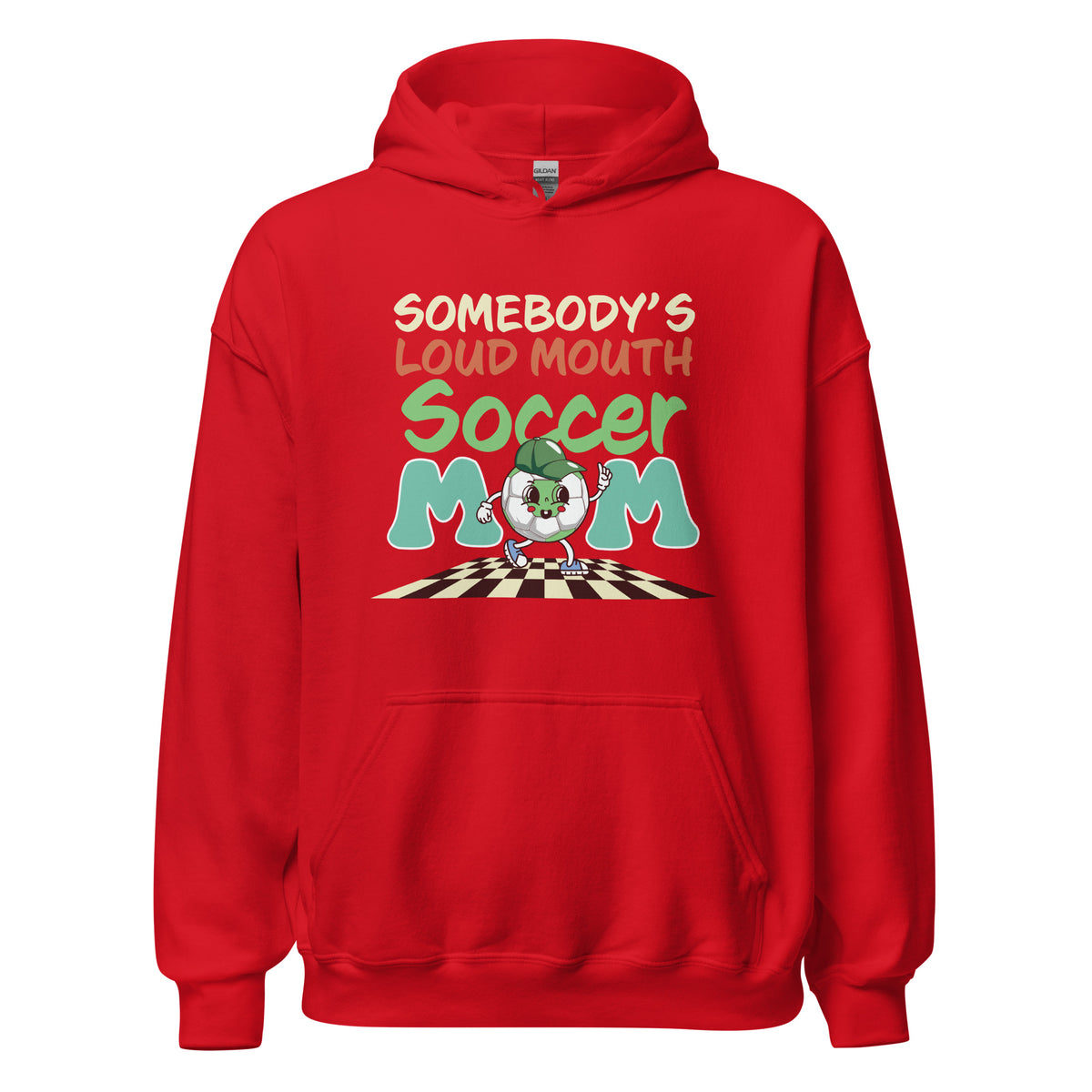 Loud Mouth Soccer Mom Unisex Hoodie