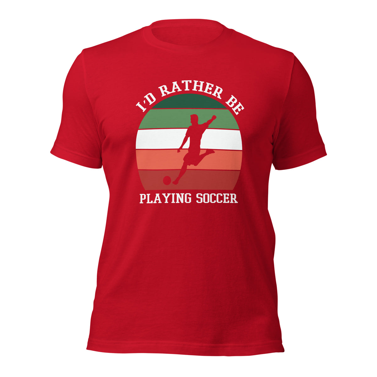 Playing Soccer Unisex T-Shirt